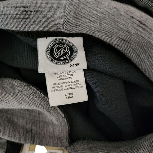 Vegas Golden Knights Pullover Hoodie NHL Hockey Sweatshirt Mens Size L Gray - Picture 7 of 9